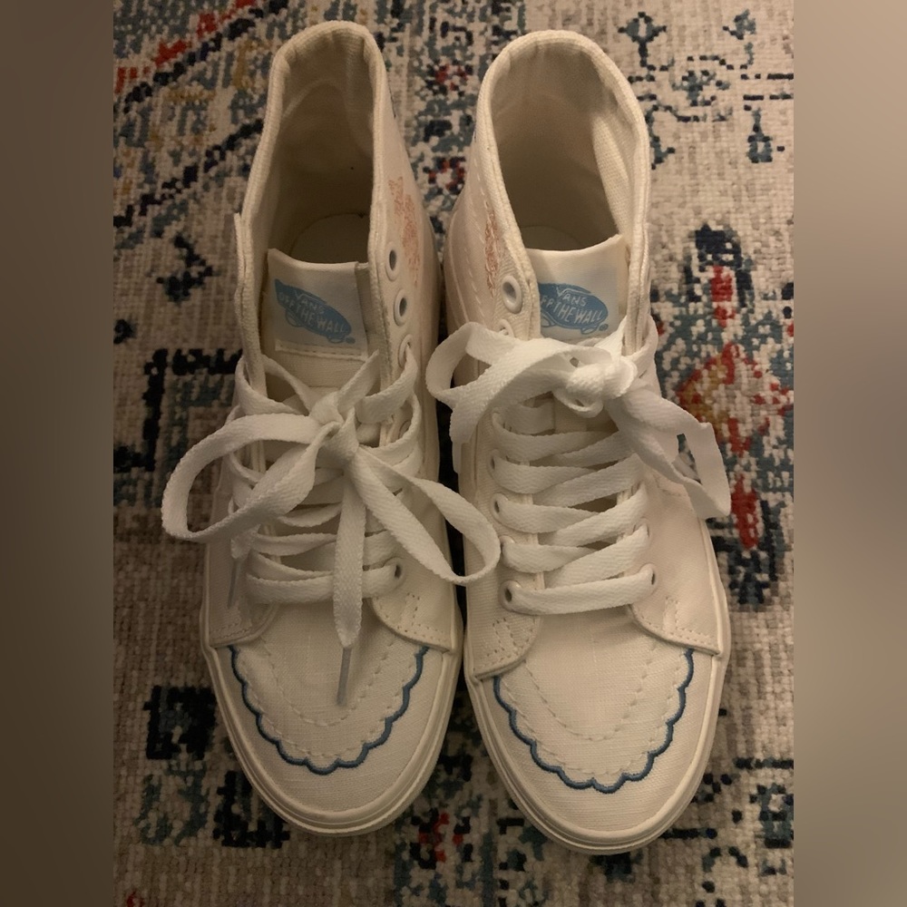 Vans SK8-Hi Tapered Linen Blossom Cloud Dancer (5Women / 3.5Men)